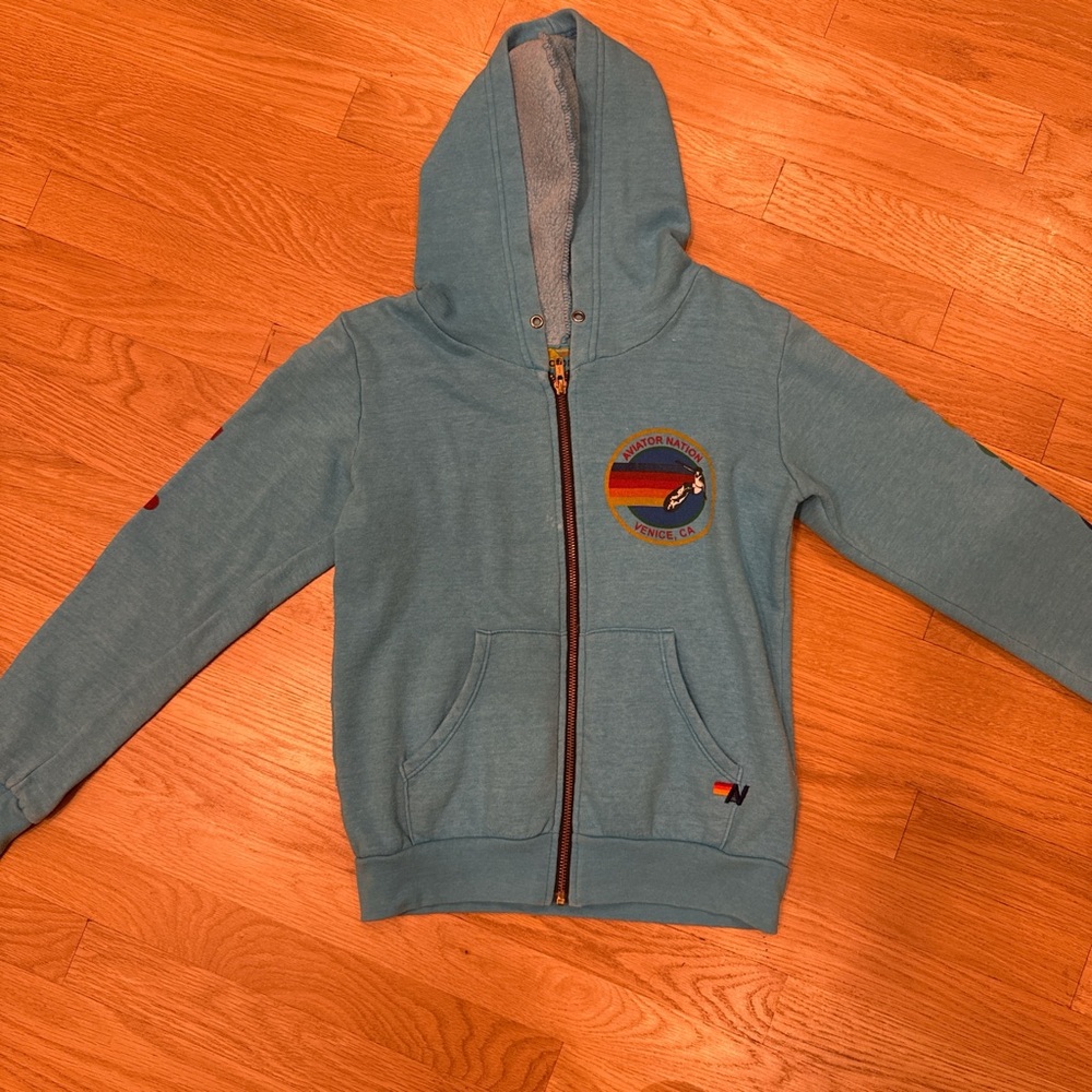 Aviator Nation Blue Kids Hoodie